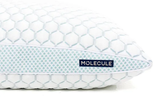 Vista 3 de Molecule Infinity PRO - Almohada ajustable de espuma viscoelástica de gel refrigerante, tamaño King
