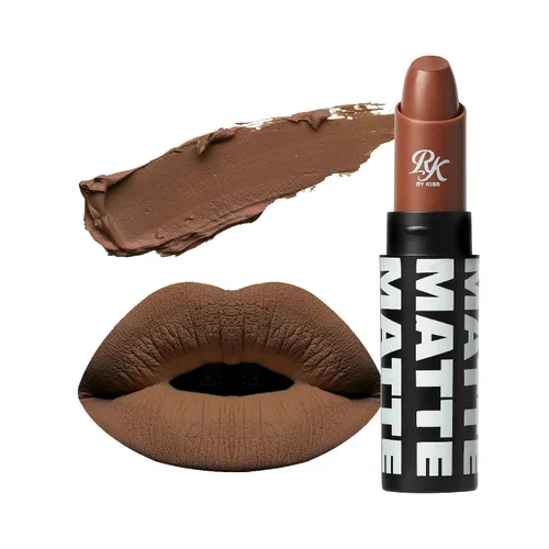 Vista 13 de Lápiz labial mate, besos de rubí, color fantasía (Aphrodite)