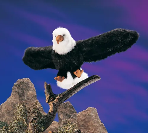Vista 3 de Folkmanis Eagle Hand Puppet