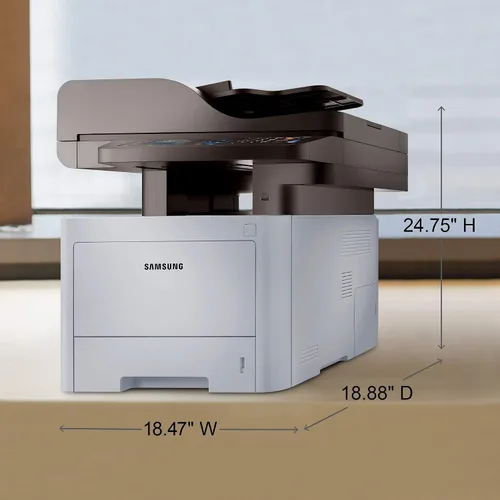 Vista 3 de HP Samsung ProXpress M3870FW Impresora láser monocromática inalámbrica con escaneocopiafax, conectividad móvil, impresión dúplex, herramientas