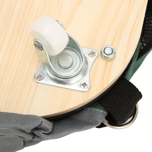 Vista 3 de Silla de ruedas para mascotas, panel de madera laminada transpirable, scooter para pasear perros con bolsa de tracción Oxford al aire libre