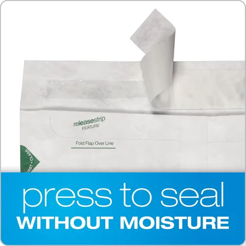 Vista 5 de Quality Park R1590 Survivor Tyvek USPS First Class Mailer, 10 x 13, blanco, paquete de 100
