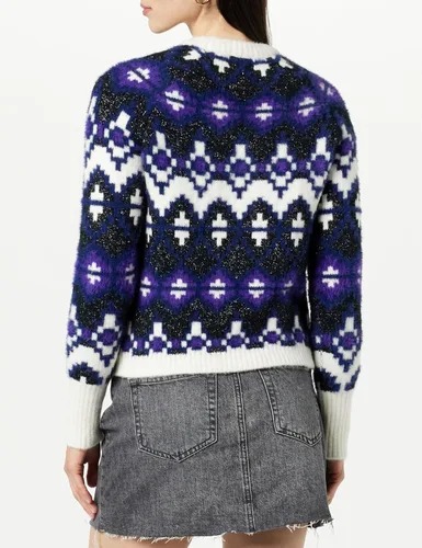 Vista 2 de The Drop Jersey Valeria Fairisle para mujer