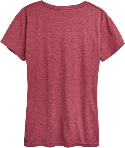 Vista 2 de International Harvester Floral - Camiseta estampada raglán para mujer