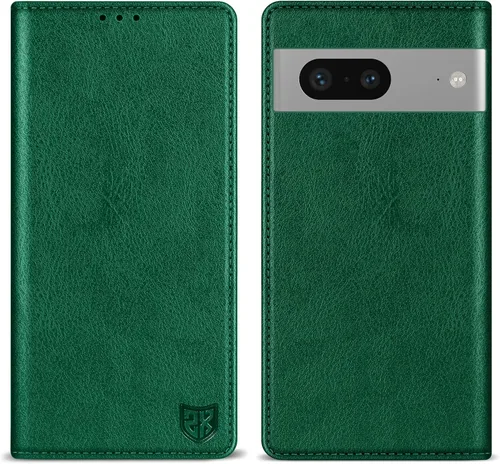 Vista 20 de ZZXX - Funda tipo cartera para Google Pixel 7, magnética fuerte de 6.3 Negro