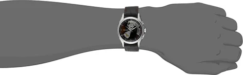 Vista 6 de Hamilton Reloj de hombre H32565595 Open Heart Marron con esfera abierta, Marrón, Classic