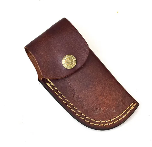 Vista 6 de Cuchillo de acero damascus 606H - Cuchillo plegable de bolsillo con clip - Cuchillo personalizado hecho a mano - Cuchillo de bolsillo damascus