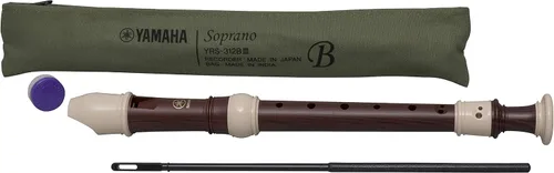 Vista 6 de Yamaha Grabadora Soprano YRS-312B, acabado de palo de rosa simulado, llave de C