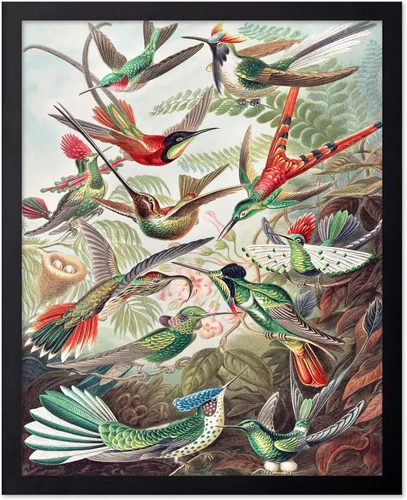 Vista 94 de Poster Master Póster clásico, impresión expresionista vintage, regalo para artistas, amigos, animales en un recinto, horquilla, abstracto, cubismo