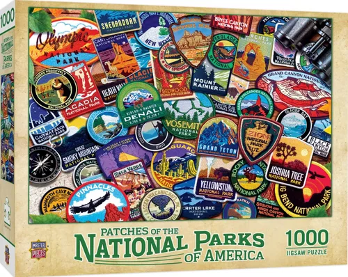 Vista 18 de MasterPieces National Parks Maps - Rompecabezas de 1000 piezas para adultos, familia o jóvenes - Parques Nacionales de Estados Unidos por Anderson