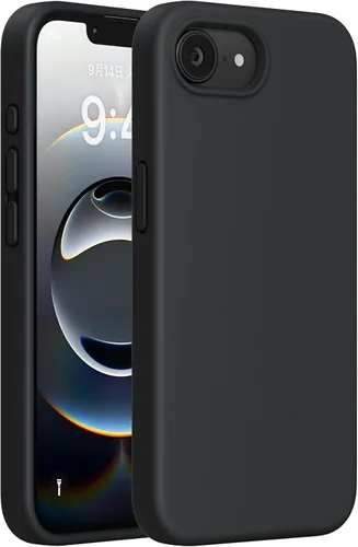 Vista 39 de Miracase Funda diseñada para iPhone 13 Pro Max con protector de pantalla, [forro de microfibra suave antiarañazos], funda protectora de silicona