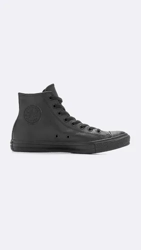 Vista 3 de Converse Chuck Taylor All Star - Tenis de cuero para mujer Niebla índigablancoblanco