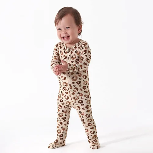 Vista 3 de Gerber Unisex Baby Toddler Buttery-Soft Snug Fit Footed Pajamas with Viscose Made with Eucalyptus