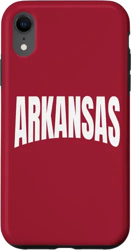 Vista 8 de Funda local tradicional para iPhone 15 Minimal Arkansas Rojo Blanco Fayetteville AR