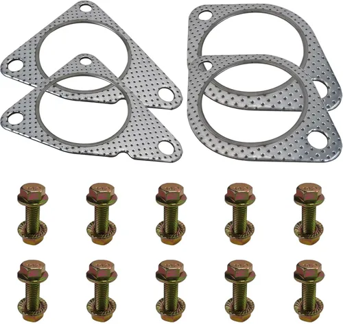 Vista 6 de Kit de tornillos de junta de escape de motor para Infiniti Q50 RWD 370z RWD/AWD G37