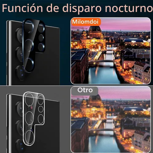 Vista 6 de Milomdoi Protector de pantalla de privacidad para Samsung Galaxy S23 Ultra