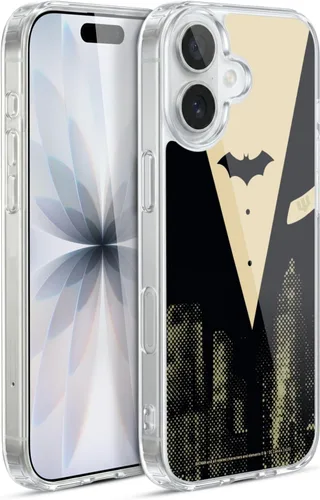 Vista 21 de Head Case Designs Officially Licensed Batman DC Comics Alter Ego Bats Duality Gel Case [Military Grade Protection] Compatible with Apple iPhone 7