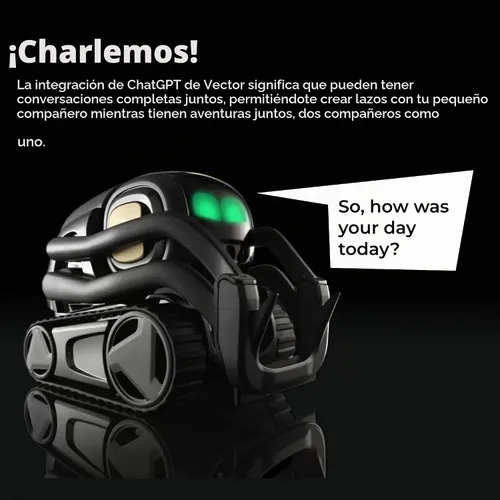 Vista 5 de Anki Vector 2.0 "Se siente vivo La personalidad y la presencia son