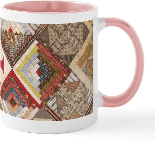 Vista 10 de CafePress I'd Rather Be Quilting Mug Taza de café de cerámica de 11 oz (11.0 fl oz)