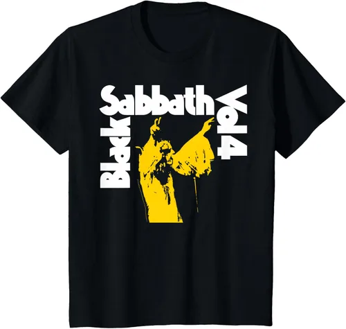 Vista 5 de Black Sabbath Camiseta Vol 4, Negro