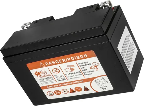 Vista 6 de Batería Agm Caltric Compatible con Yamaha Yfz450 Yfz450V Yfz450Se Yfz450Sp 2004 2005 2006 2007 2008
