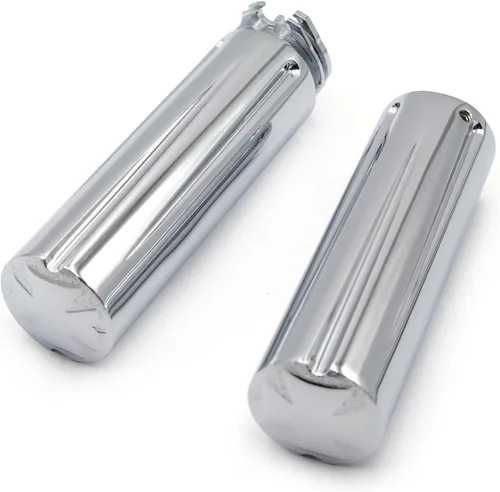 Vista 6 de Motocicleta Motocicleta Cruz End Estilo 1" Empuñaduras de mano para Harley Electra Glide Classic Chrome nuevo