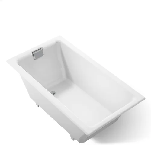 Vista 6 de Kohler K-855-96 - Bañera de hierro fundido de 5.5 pies con bandeja de drenaje