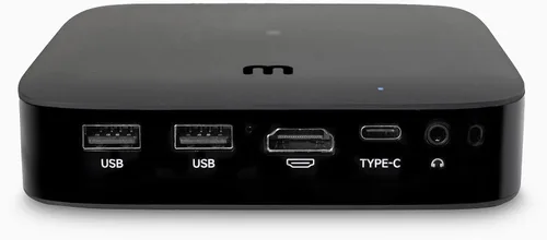 Vista 2 de Miroir Proyector portátil inteligente HD M200S - Transmisión de TV Android, enfoque automático, altavoces integrados, USB-C/HDMI, Wi-Fi/Bluetooth