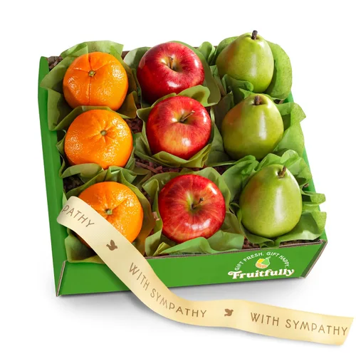 Vista 7 de A Gift Inside Trío Frutal Deluxe Cesta de Regalo de Frutas