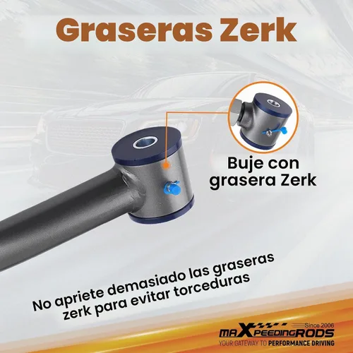 Vista 4 de maXpeedingrods Brazo de control inferior ajustable para Wrangler TJ
