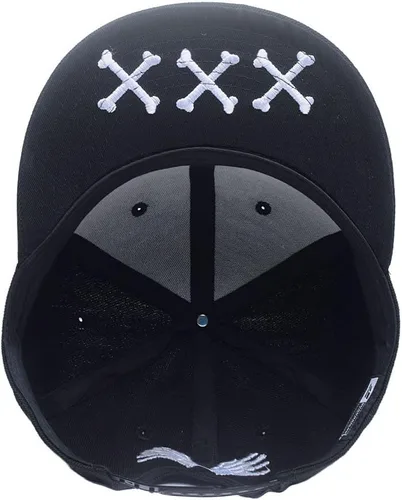 Vista 3 de Quanhaigou Gorra de béisbol ajustable para hombres y mujeres, unisex, estilo hip hop, gorra de béisbol con visera plana, sombreros para papá