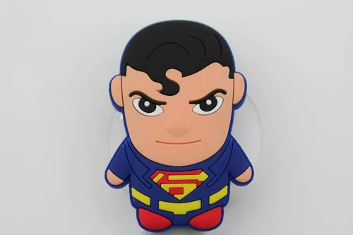 Vista 4 de Bat Superhero - Juego de 2 soportes para cepillos de dientes con ventosa para pared en el baño en casa RV Camper Van
