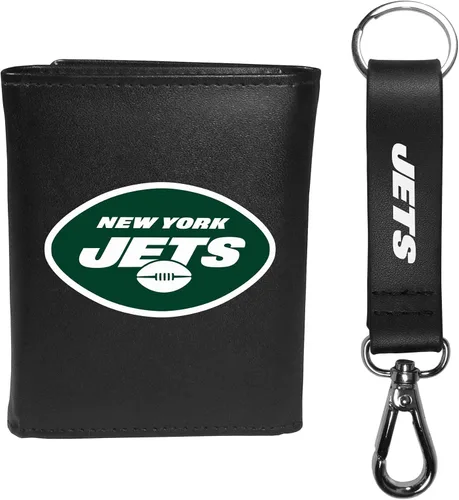 Vista 25 de Siskiyou Sports NFL unisex Tri-fold Wallet & Strap Key Chain