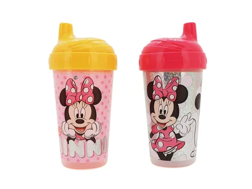 Vista 11 de Cudlie Disney Baby Girl - Paquete de 2 vasos duros de 10 onzas para bebé, mejor sonrisa