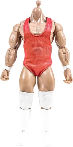 Vista 5 de Juego de 7 camisetas de lujo para figuras de acción de lucha libre