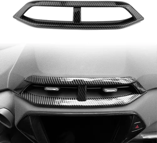 Vista 3 de YOUTOOCAR Cubierta de Moldura de Salida de Ventilación de AC Trasera Compatible con Accesorios Chevy Trailblazer 2020-2023