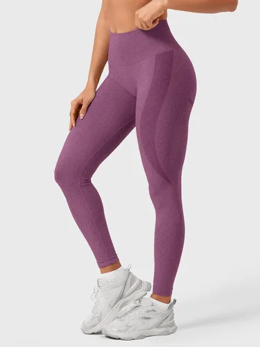 Vista 137 de HIGORUN - Leggings sin costuras para mujer, moldeadores, con diseño gráfico de sonrisas, de cintura alta, para el gimnasio, yoga o hacer ejercicio