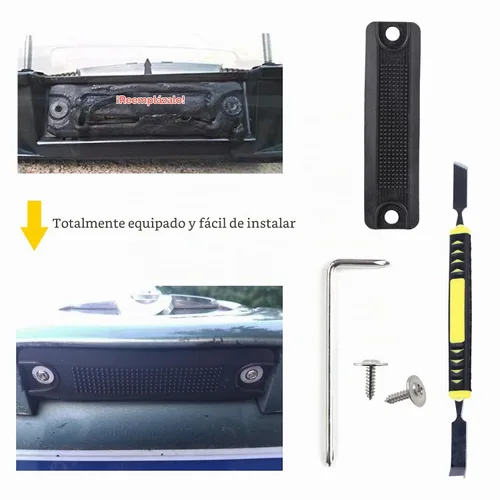 Vista 6 de Cubierta de interruptor para maletero compatible con Toyota Prius 4Runner Sienna Scion Lexus Camry, botón de liberación de puerta trasera, kits