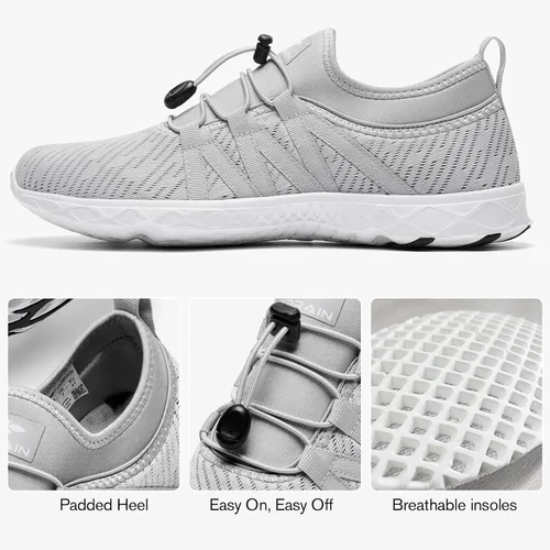 Vista 84 de ALEADER - Zapatillas acuáticas de secado rápido para hombre