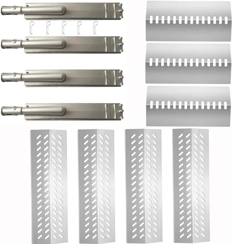 Vista 8 de 1PC Quemadores de Barbacoa de Acero Inoxidable Fundido 304 de Alta Resistencia para Barbacoa Bull BBQ, Piezas de Repuesto para Cal Flame Aussie