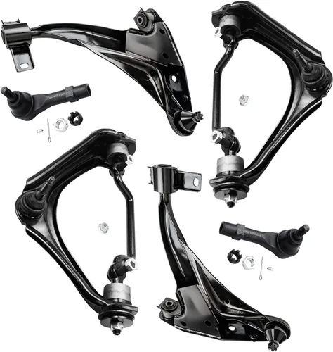 Vista 67 de Detroit Axle - Kit de brazos de control delantero para Chevy Silverado 1500 GMC Sierra 1500 GMC Sierra 1500 Avalanche Yukon Tahoe Escalade ESV EXT