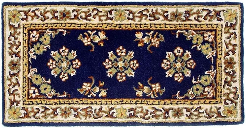 Vista 6 de Minuteman International Alfombra de lana oriental beige rectangular