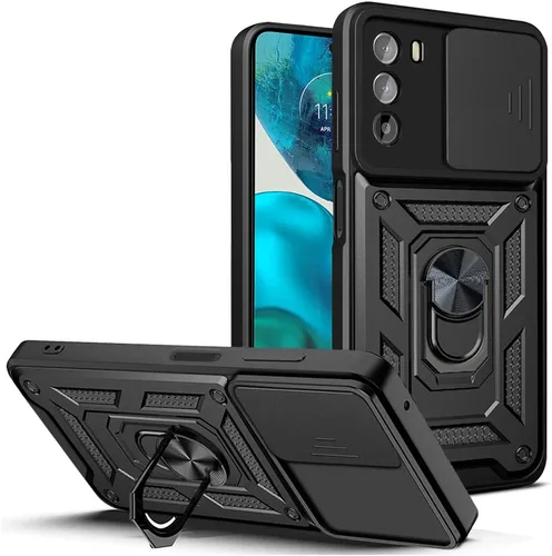 Vista 73 de Compatible con carcasa de soporte Infinix Zero Ultra 5G, con cubierta de lente de cámara deslizante compatible con funda Infinix Zero Ultra 5G Negro