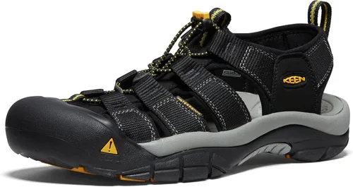Vista 8 de KEEN Newport H2 Sandalias de punta cerrada para hombre Aleación/oro crema
