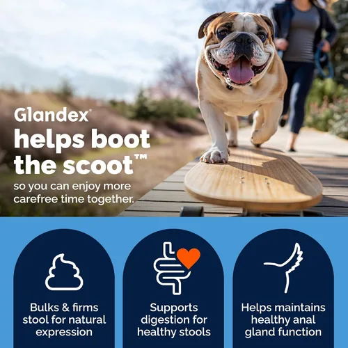 Vista 3 de Vetnique Glandex Advanced Strength - Glándula anal masticable para perros