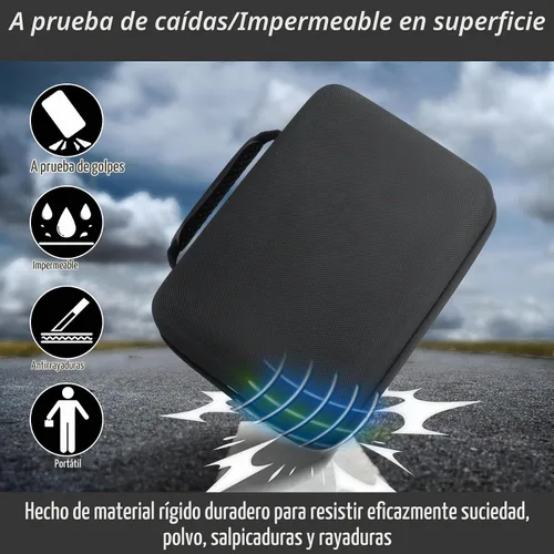 Vista 7 de Khanka Funda protectora rígida para impresora fotográfica M110 M100 M200 Negro
