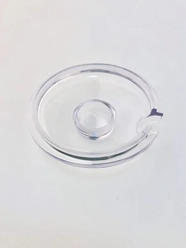 Vista 8 de G.E.T. CD-8-C-2-CL - Tarro de condimentos resistente a la rotura con tapa ranurada, transparente