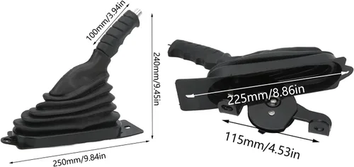 Vista 6 de Tbest Go Kart - Palanca de freno de estacionamiento, manija de freno frontal, agarre de goma para Go Karts, cuatrimotos, vehículos agrícolas
