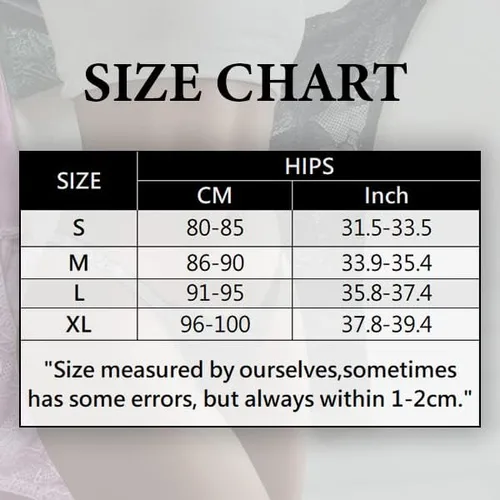 Vista 5 de Meshal Tanga sexy para mujer, bragas de algodón, con espalda en T, 5 unidades, hipster