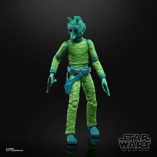 Vista 7 de STAR WARS The Black Series Greedo - Figura coleccionable de la trilogía original del 50 aniversario de Lucasfilm de 6 pulgadas (exclusivo de Amazon)